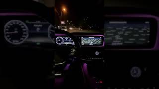 Araba Snap Mercedes Gece Yolculuk Snap Hikaye
