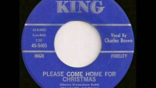 Watch Charles Brown Please Come Home For Christmas video