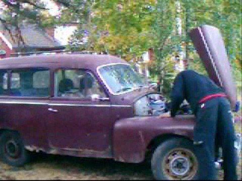 cold starting my old new volvo duett in sweden