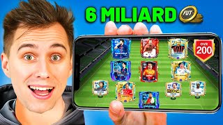 Utratil Jsem 6 Miliard Coinů Za Tým V Fc Mobile