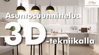 Asuntosuunnittelua 3D -Tekniikan Avulla