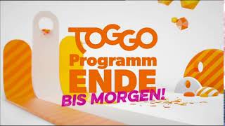 Toggo Sendeschluss Neu 2019