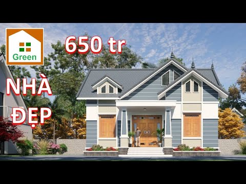 MẪU NHÀ Vườn Cấp 4 Mái Thái Đẹp Có 3 Phòng Ngủ Cảm Ơn Anh Thu Ở Hải Dương