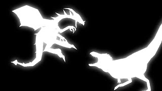 Tyrannosaurus Rex Vs Dragon Entry To Matromxs Contest