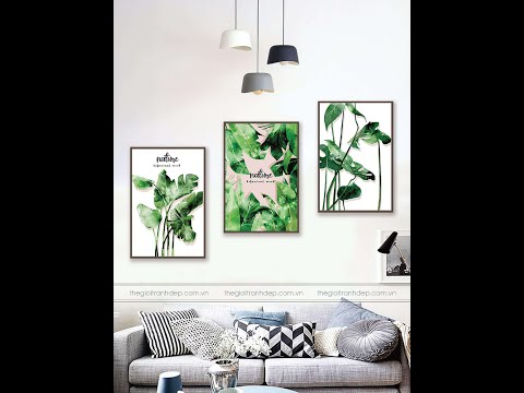 Những Mẫu Tranh Treo Tường Phòng Khách Hiện Đại - DecorNow