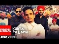 Kurta Pajama Punjabi Lyrical Song | RS Chauhan, IKKA, Preet Hundal | "Latest Punjabi Songs 2017"