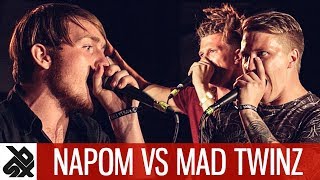 NAPOM vs MAD TWINZ | Fantasy Battle OVERTIME | World Beatbox Camp