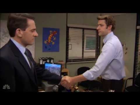 The Office Michael Says Goodbye to Jim - Momento final entra Michael y ... The Office Michael Says Goodbye to Jim - Momento final entra Michael y ...
