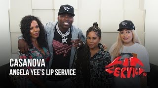 Angela Yee's Lip Service Feat. Casanova Angela Yee's Lip Service Feat. Casanova