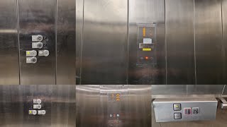 Nice 2012 And 2017 Kone Monospace Elevators Flemingsberg Station, Huddinge, Sweden
