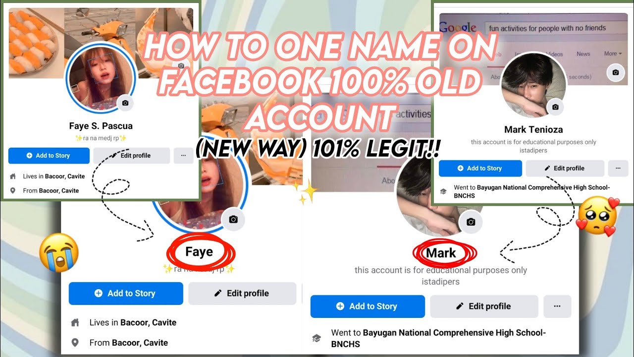 how to one name on facebook old account (legit way)!!! how to one name on facebook old account (legit way)!!!