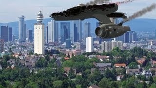 Star Treck Uss Enterprise Destroyed - Green Screen - Free Use