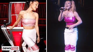 Ariana Grande FLAUNTS Abs In ICONIC '90s Outfit!