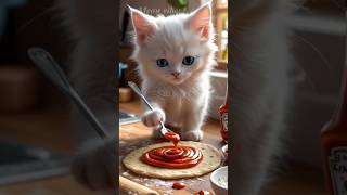 Pizza-Making Cat The Cutest Chef Ever