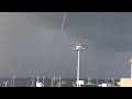 Tornado off Palermo Airport