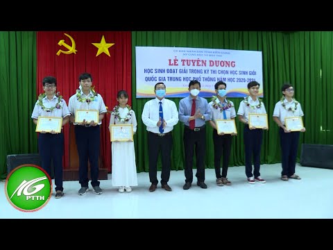 Lễ tuyên dương học sinh giỏi quốc gia THPT năm học 2020 - 2021 | THKG