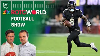 Week 4 Preview Lamar Vs. Mahomes, Dart Starts Nix Breakout? Rotoworld Football Show Full Show