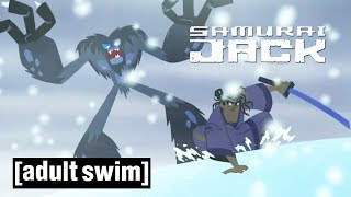 Jack Versus The Yeti Samurai Jack Adult Swim