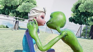 Dame Tu Cosita Kiss Frozen Elsa?