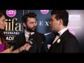 Karan Johar and Fawad Khan at IIFA 2016