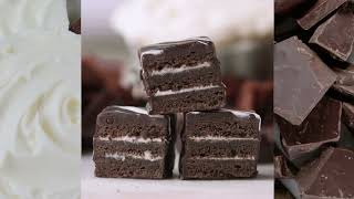 Bite-Sized Chocolate Tuxedo Cakes