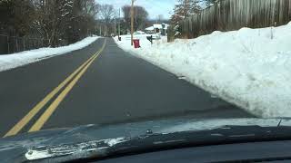 Snow in Johnson City, Tennessee