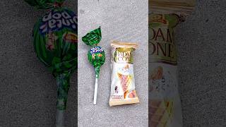Chocolate Badami Cone Unboxing & Rainbow Lollipops Fun