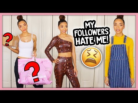 I Spent $500 On Clothing My FOLLOWERS Picked Out For Me!