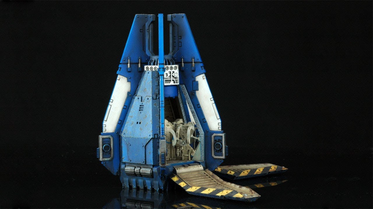 40k drop pod removable seats