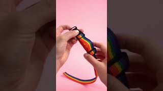 How to Make Collar and Leash🐕 #pets #collar #doge #dogs #diy #howto