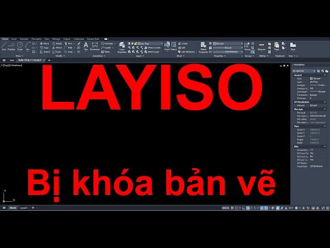 Lệnh mở khóa tất cả layer trong cad 2022 | Mở khóa toàn bộ layer trong cad 2022