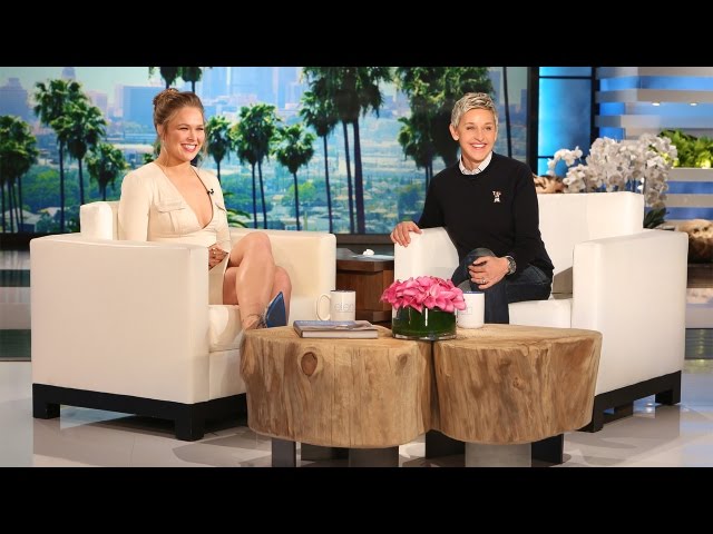 Ronda Rousey Discusses Her UFC Upset Fight With Ellen - Video