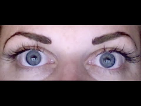 My New Tattooed Eyebrows & Gorgeous Eyelash Extensions!
