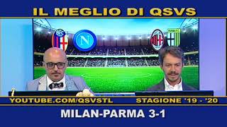 QSVS - I GOL DI MILAN - PARMA 3-1 - TELELOMBARDIA / TOP CALCIO 24