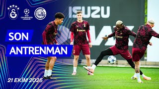 Galatasarayımız, Bodøglimt Maçı Öncesindeki Son Antrenmanını Gerçekleştirdi