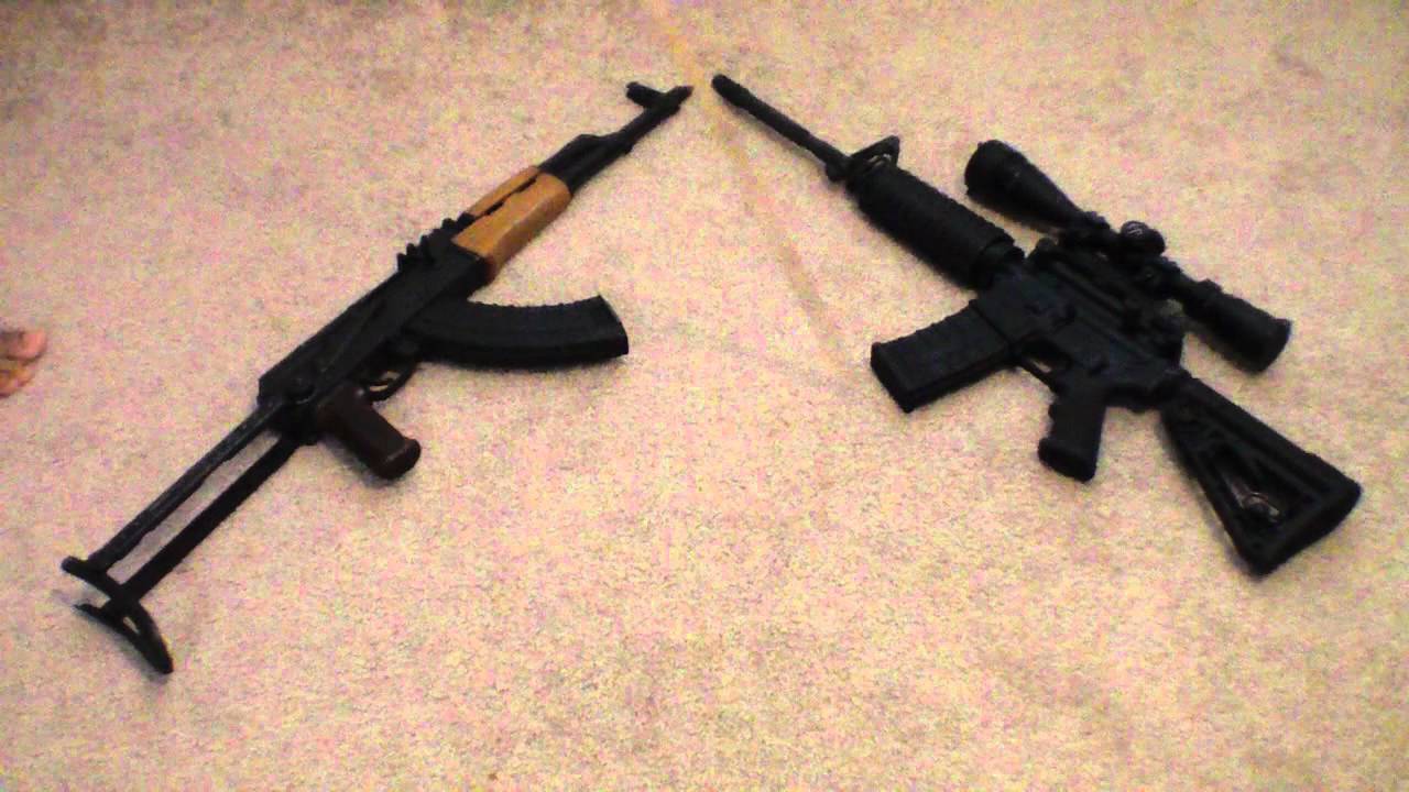 Epic AR vs. AK vs. Mosin Smart-Arse Comparisons - The 