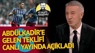 Ahmet Ağaoğlu, Abdülkadir Ömüre Gelen Teklifi Canlı Yayında Açıkladı Az Önce Konuştum