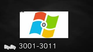 Windows Logo History Evolution Part 3 2115-5000