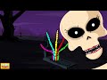 Finger Family Songs - Funny Dancing Skeletons At Midnight | Nursery Rhymes For Kids