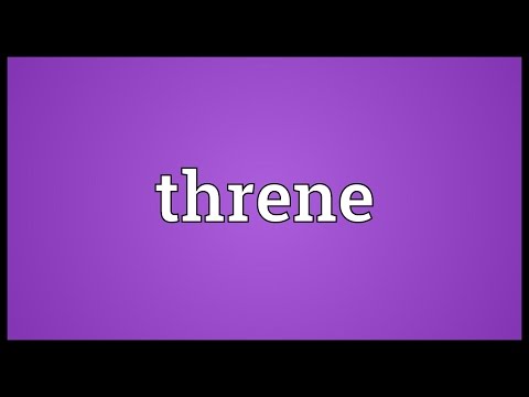 Header of threne