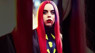 Нейросеть Рисует Билли Айлиш Женщина-Паук / Billie Eilish Spider-Woman