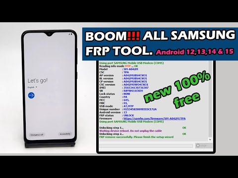 SAMSUNG FRP BYPASS 2024 (100% WORKS) Android 13-14 SAMSUNG FRP BYPASS 2024 (100% WORKS) Android 13-14