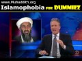 Video Libya Muammar Gaddafi, Islamophobia 4 Dummies, Jon Stewart Daily Show Colbert