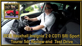 Review and Virtual Video Test Drive of our Vauxhall Insignia 2 0 CDTi SRi Sport Tourer 5dr