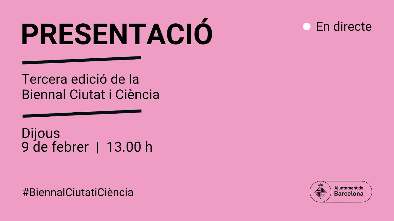 Biennal Ciutat i Ciència 2023