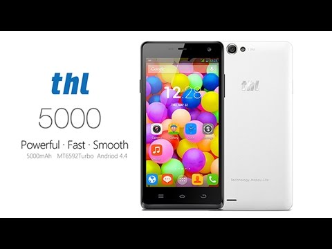 THL5000 Review 5000mAh Battery! Octa Core Hands On! PK One Plus...
