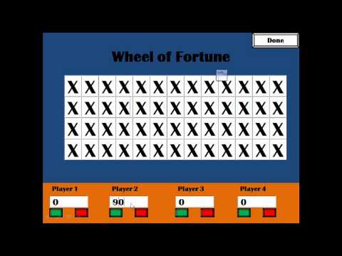 Wheel Of Fortune Powerpoint Games