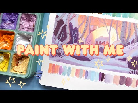 ART GOALS FOR 2021 ✶ Painting with Jelly Gouache