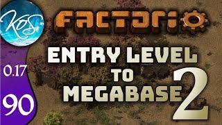 Factorio 0.17 Ep 90: MASSIVE SMELTING - Entry Level to Megabase 2 - Tutorial Let's Play, Gameplay