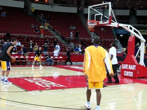 kobe bryant 2011 season. Bugging Kobe Bryant during his